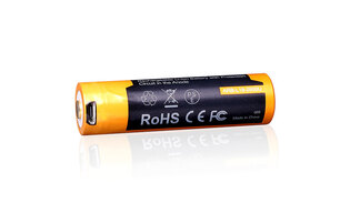 Fenix® rechargeable USB battery 18650 (2600 mAh)