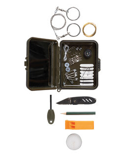  Mil-Tec® Survival kit - black