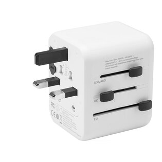 Tactical® PTP Travel adapter with charger