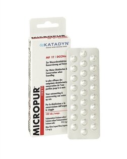 Water Disinfection Tablets Micropur Forte MF 1T Katadyn®, 50 pcs